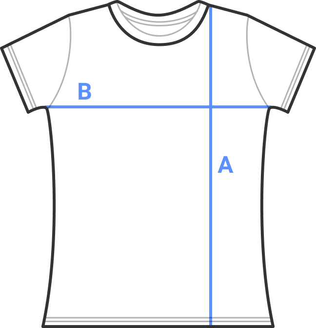 T-shirt size guide