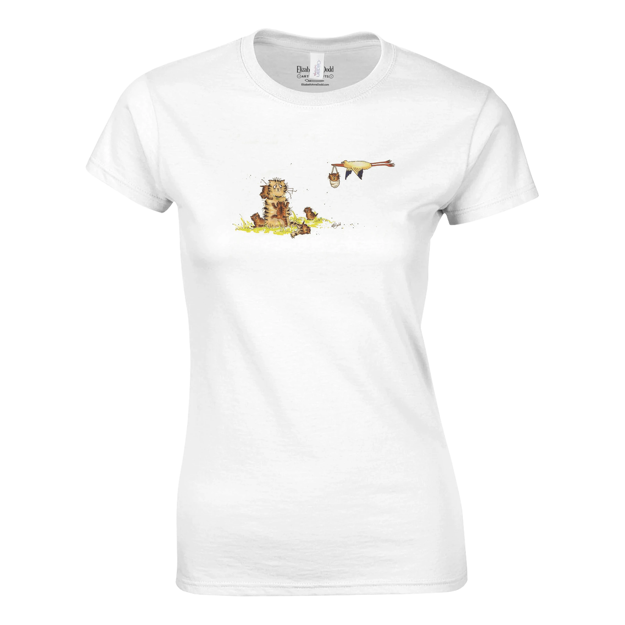 Cat Mum women's crewneck t-shirt