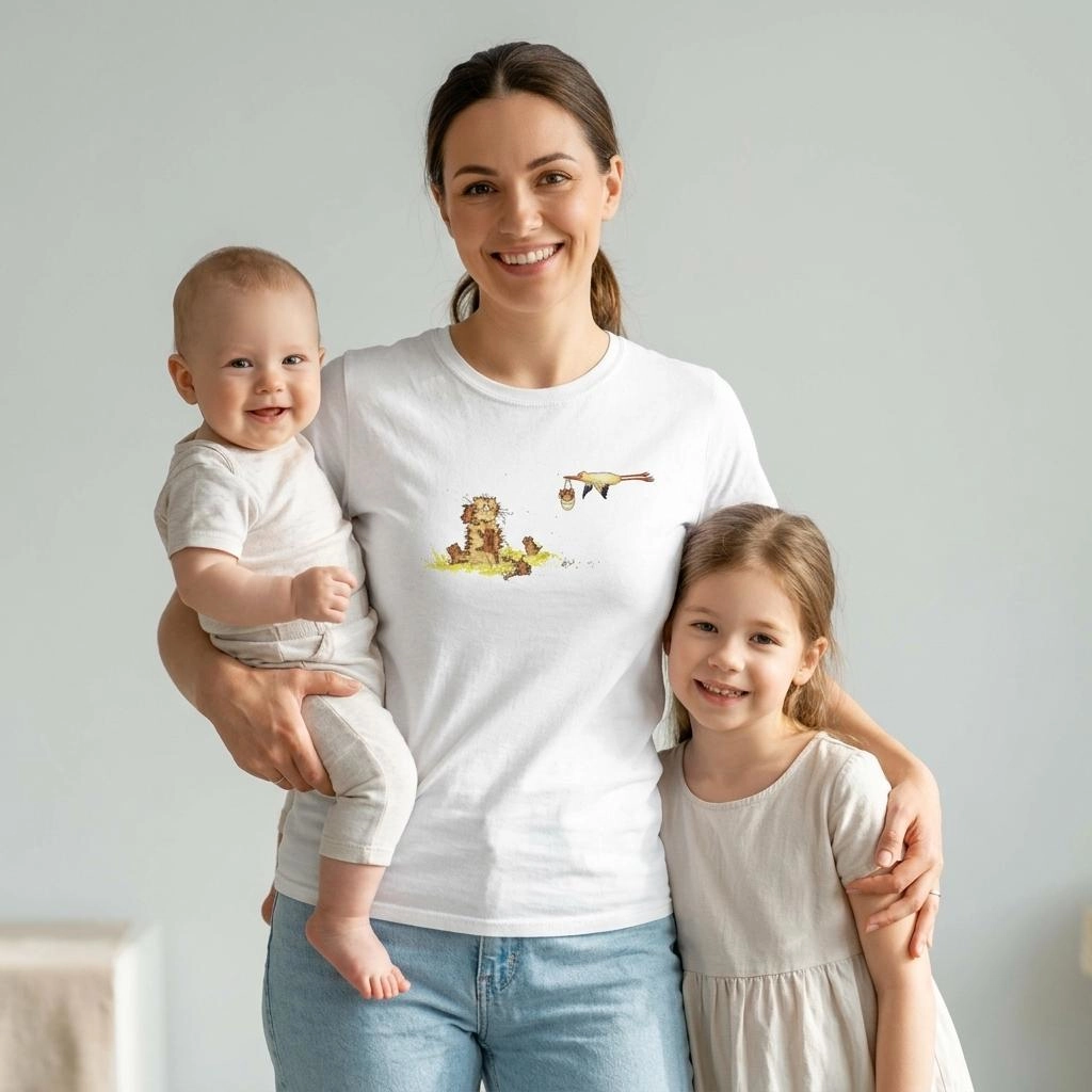 Cat Mum women's crewneck t-shirt