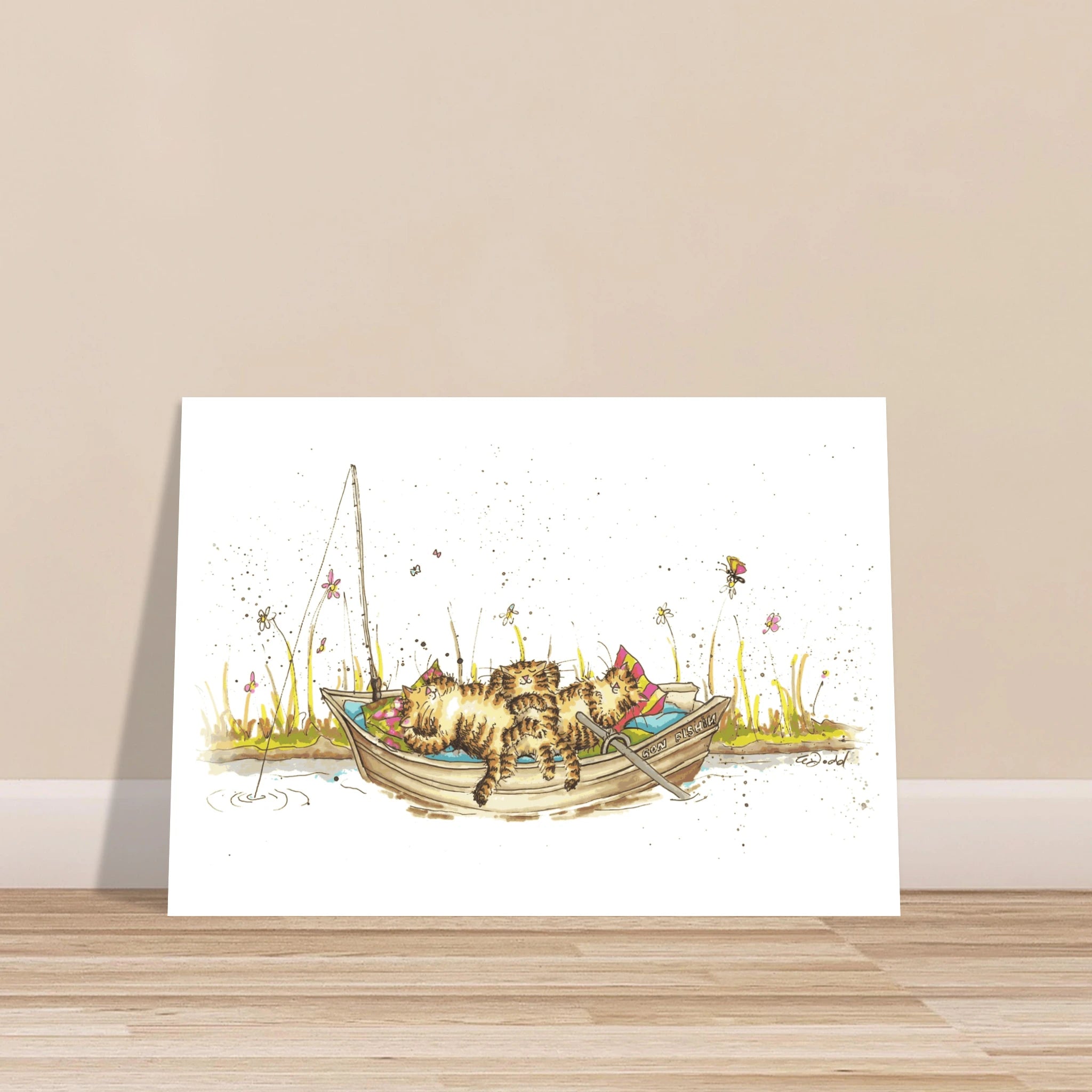 Gone Fishing Poster - 4 sizes - image 2