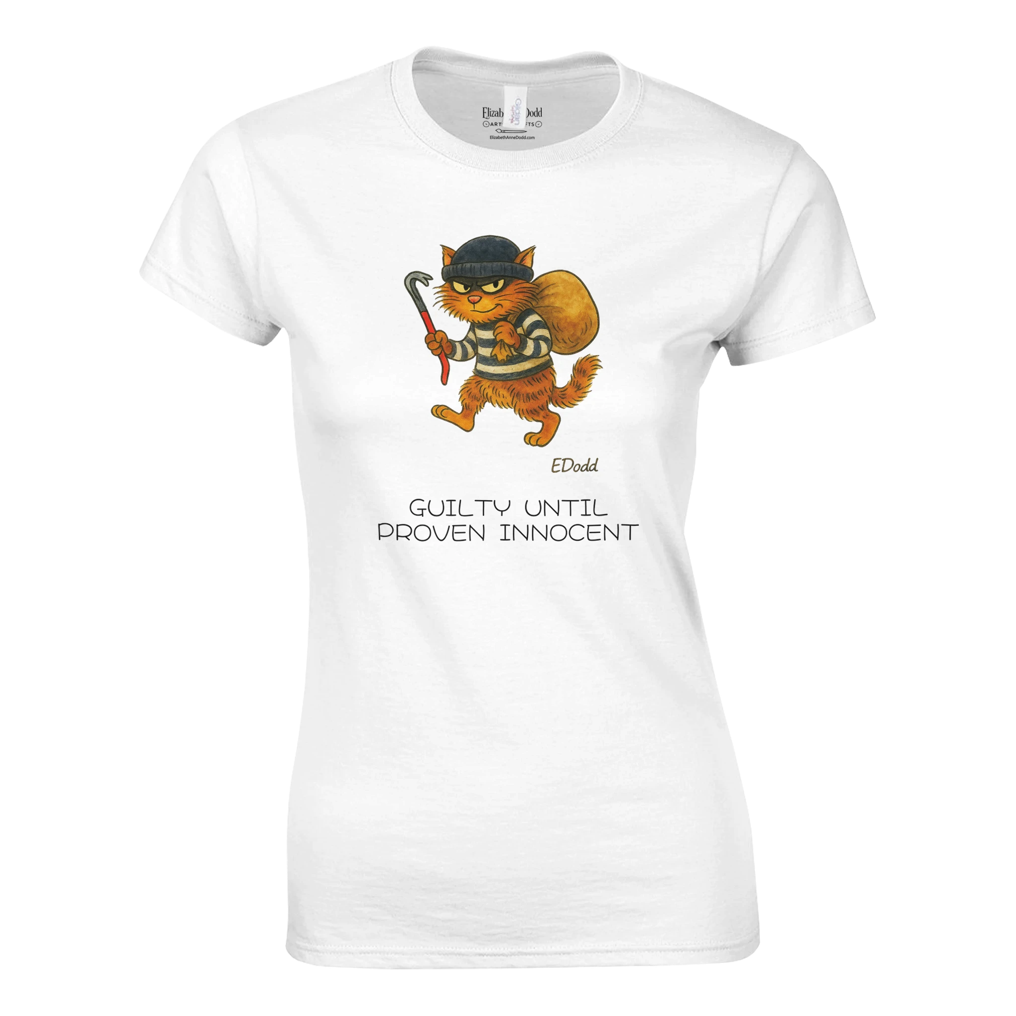 Guilty Until Proven Innocent – Classic Women’s Crewneck T-Shirt - image 1