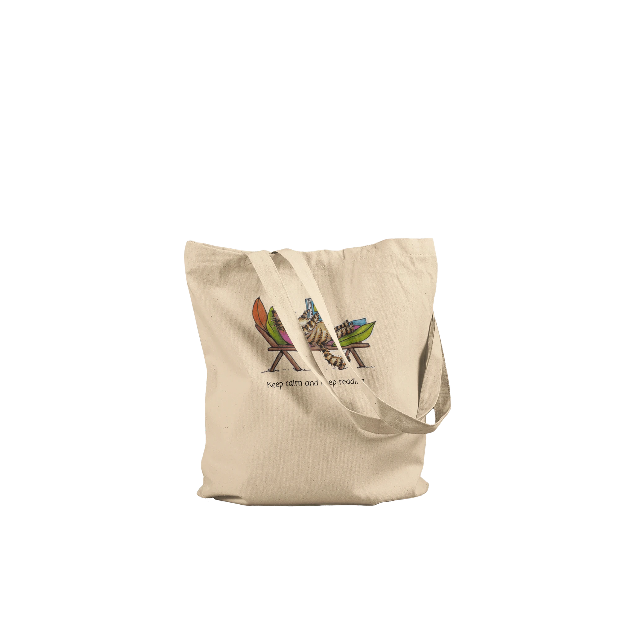 Keep Calm and Keep Reading - Premium Tote Bag - image 2