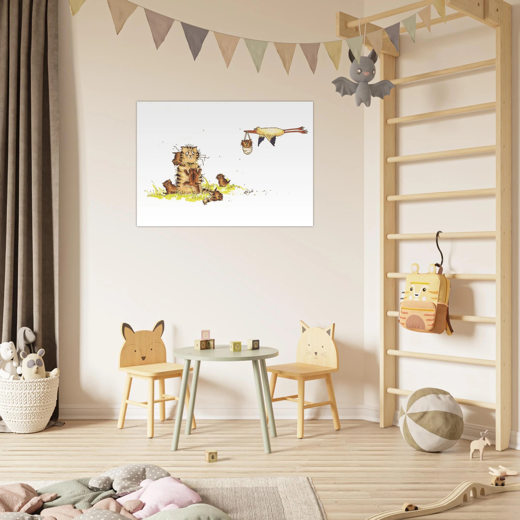 Struggling Cat Mum Poster - 4 sizes - image 3